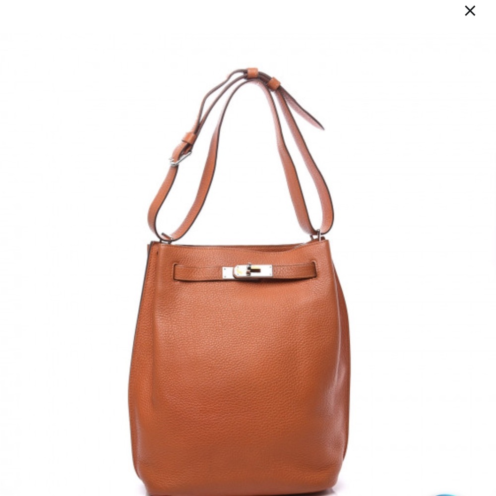 Hermes so Kelly 22 orange